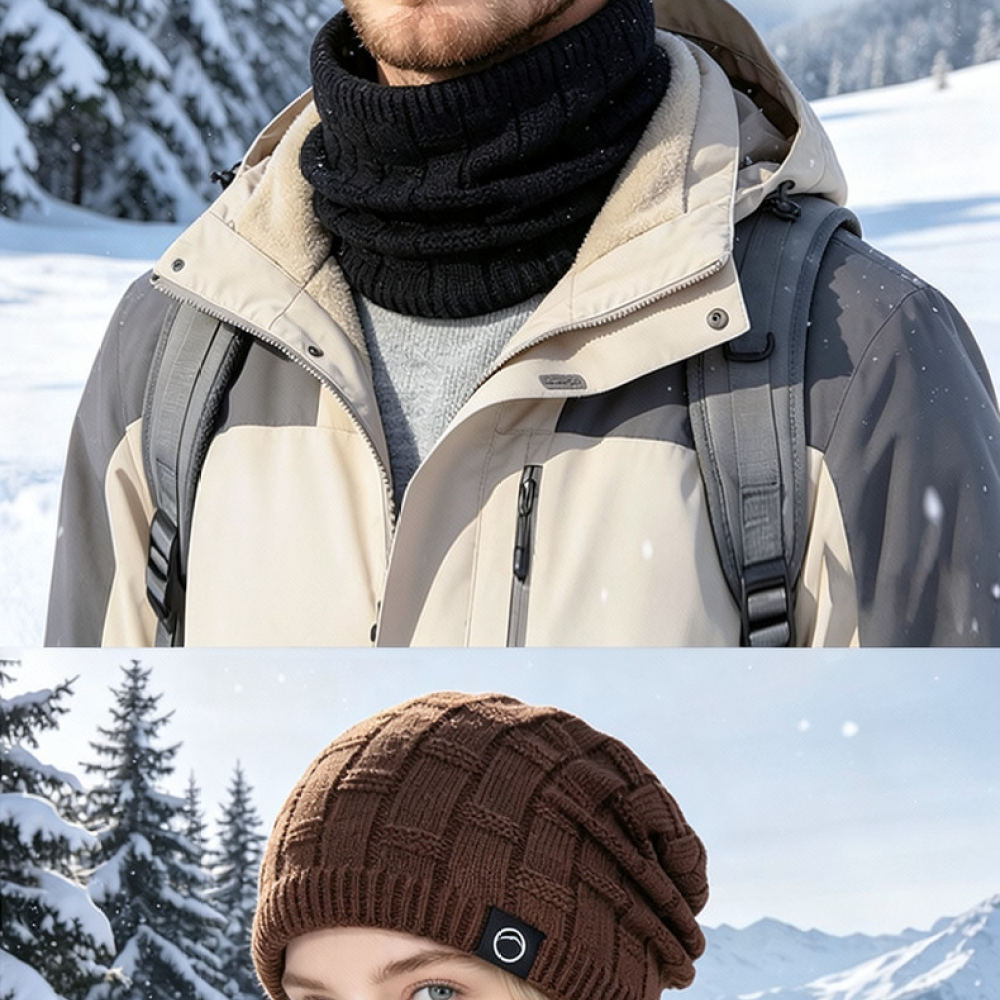 Cycling Commute Essentials - Set invernale composto da berretto e
