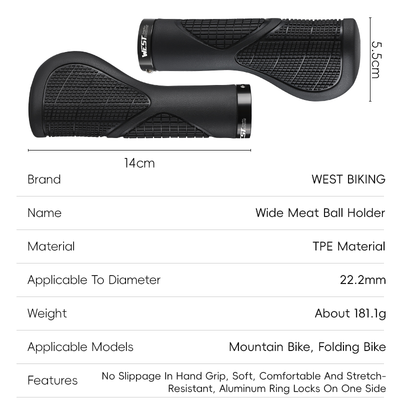 WEST BIKING Manopole per bici  - Commuter Bike Lock recensione e prezzo