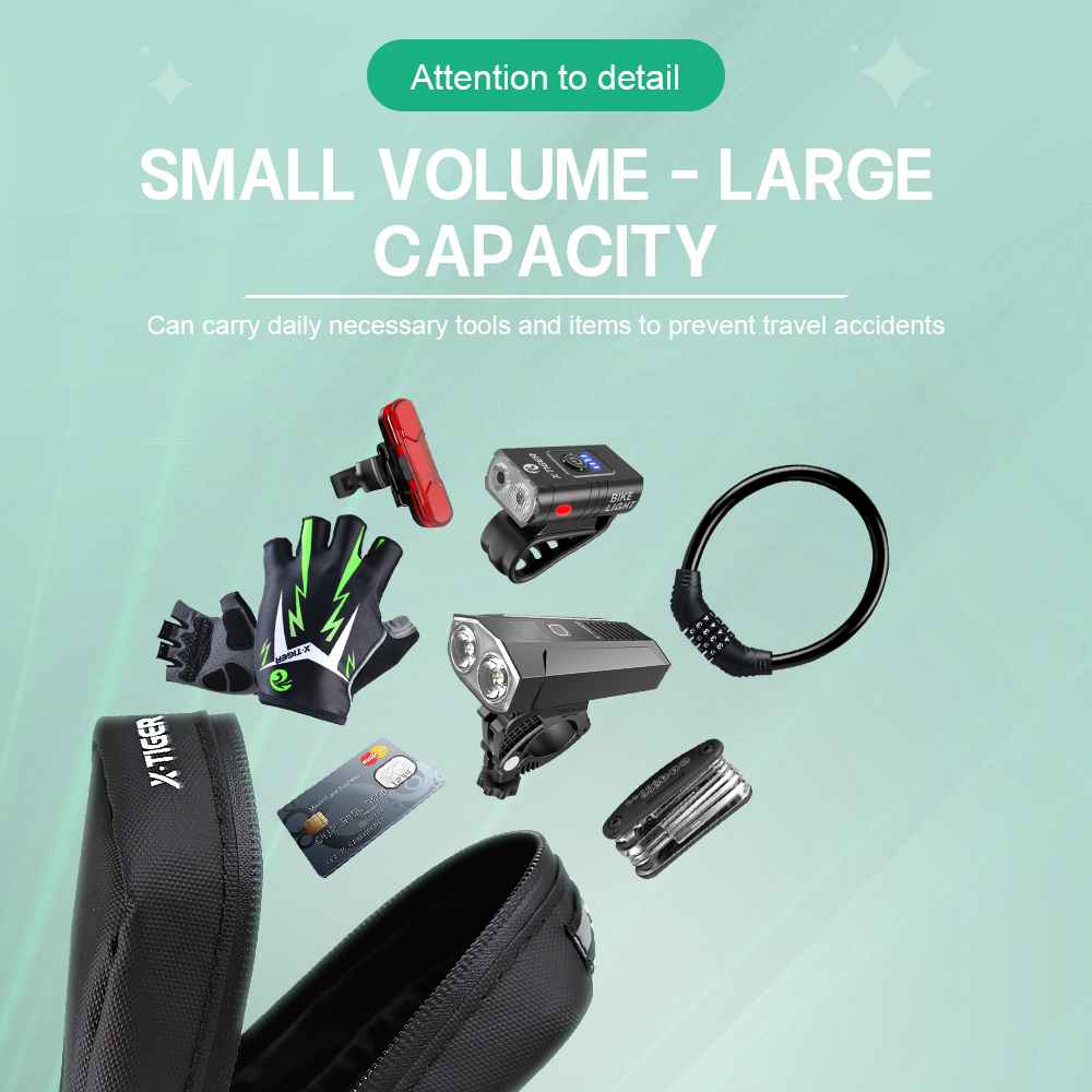 X-TIGER Mini borsa da sella pe - Commuting By Bike recensione e prezzo